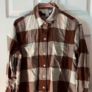 Women’s Plaid Flannel Long Sleeve